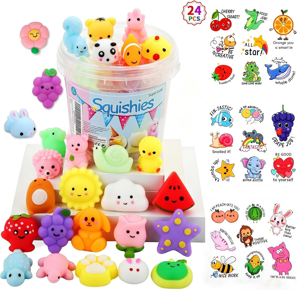 Toyphoria Mochi Squishy Toys – Kawaii Party Favor Set